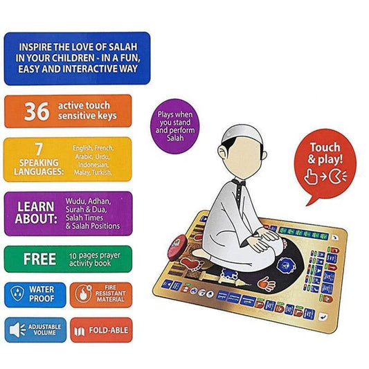 Islamic Mat for Children Education - The Gadgez