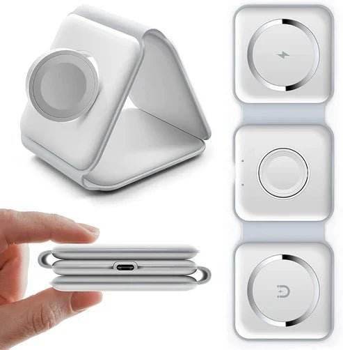 3-in-1 Wireless Charging Pad - The Gadgez