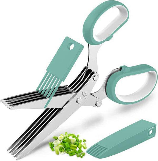5-Blade Herb Scissor - The Gadgez