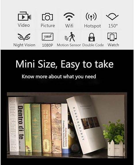 A9 Mini Wireless Security Camera - The Gadgez