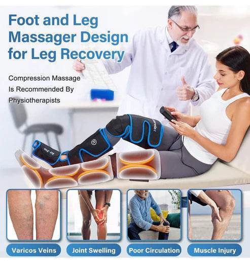 Air Compression Leg Massager © - The Gadgez