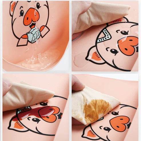 Baby Eating Bibs Silicone Super Soft Food Rice Pockets - The Gadgez