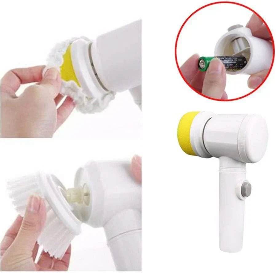 Cleaning Magic Electric Brush (5-in-1) - The Gadgez