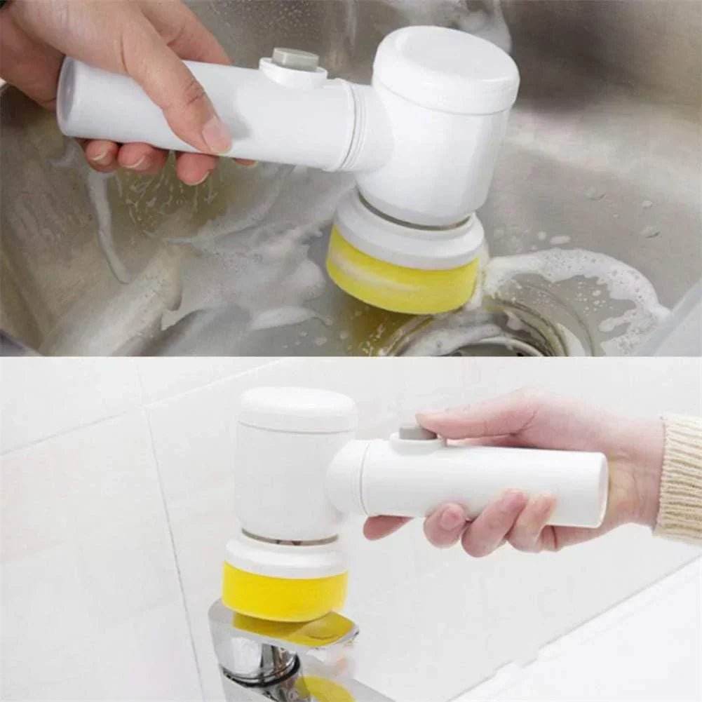 Cleaning Magic Electric Brush (5-in-1) - The Gadgez
