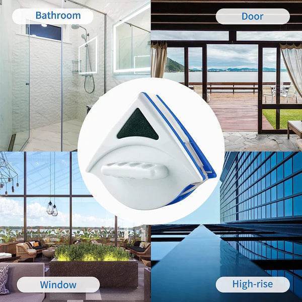 Doublefaced Glass Cleaner Magnetic - The Gadgez