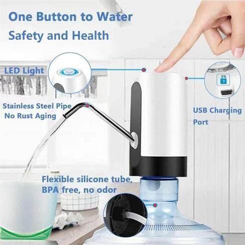 Electric Portable Water Dispenser Pump - The Gadgez