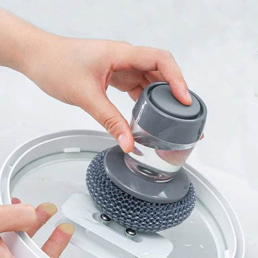 Liquid Adding Pot Washing Brush - The Gadgez