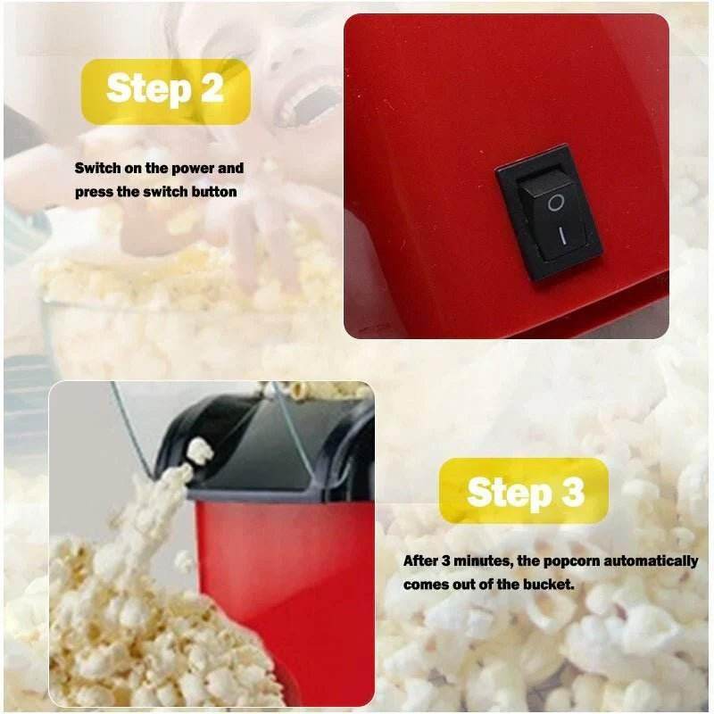 Mini Popcorn Machine - The Gadgez