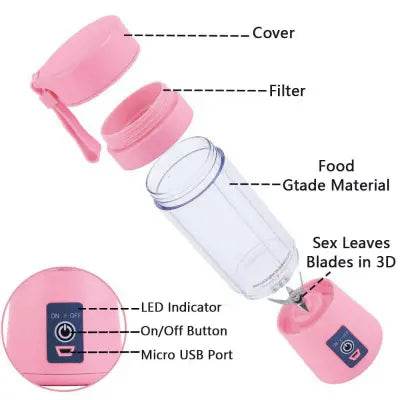 Portable Juicer Blender - The Gadgez