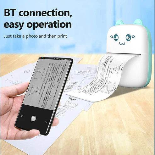Portable Mini Pocket BT Printer - The Gadgez