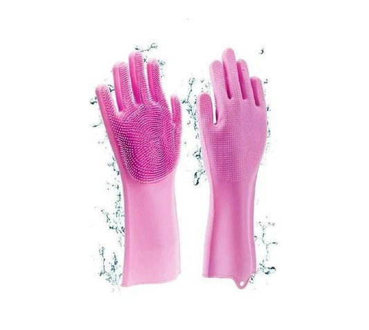 Silicone Cleaning Gloves - The Gadgez